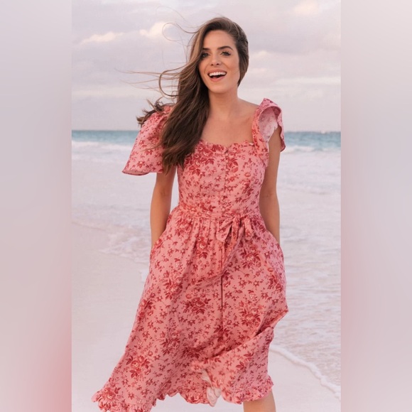 Gal Meets Glam Dresses & Skirts - 🩷💕NWT Gal Meets Glam - Marianna Floral Pink Dress💕🩷